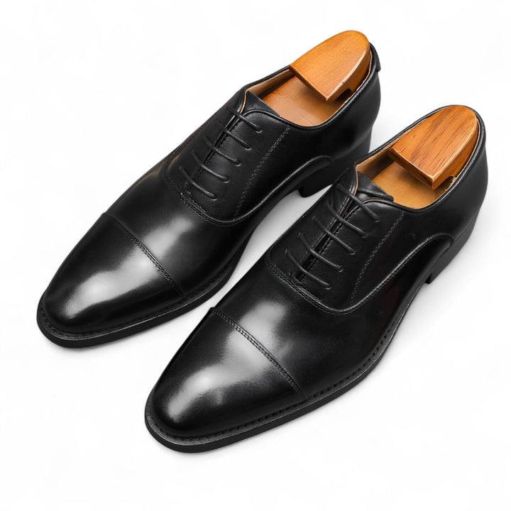 Lucien | Richelieu en cuir premium avec bout en cap