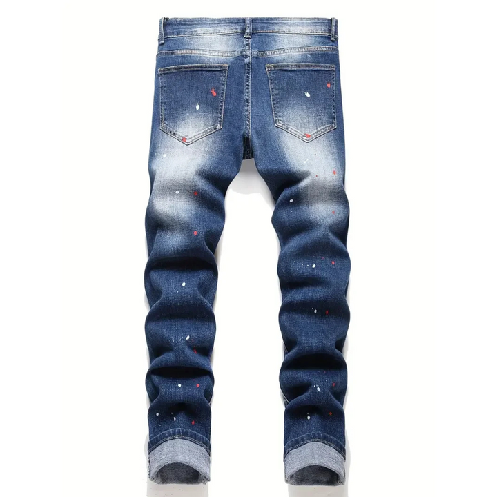 Mason | Jean de style urbain à patchs