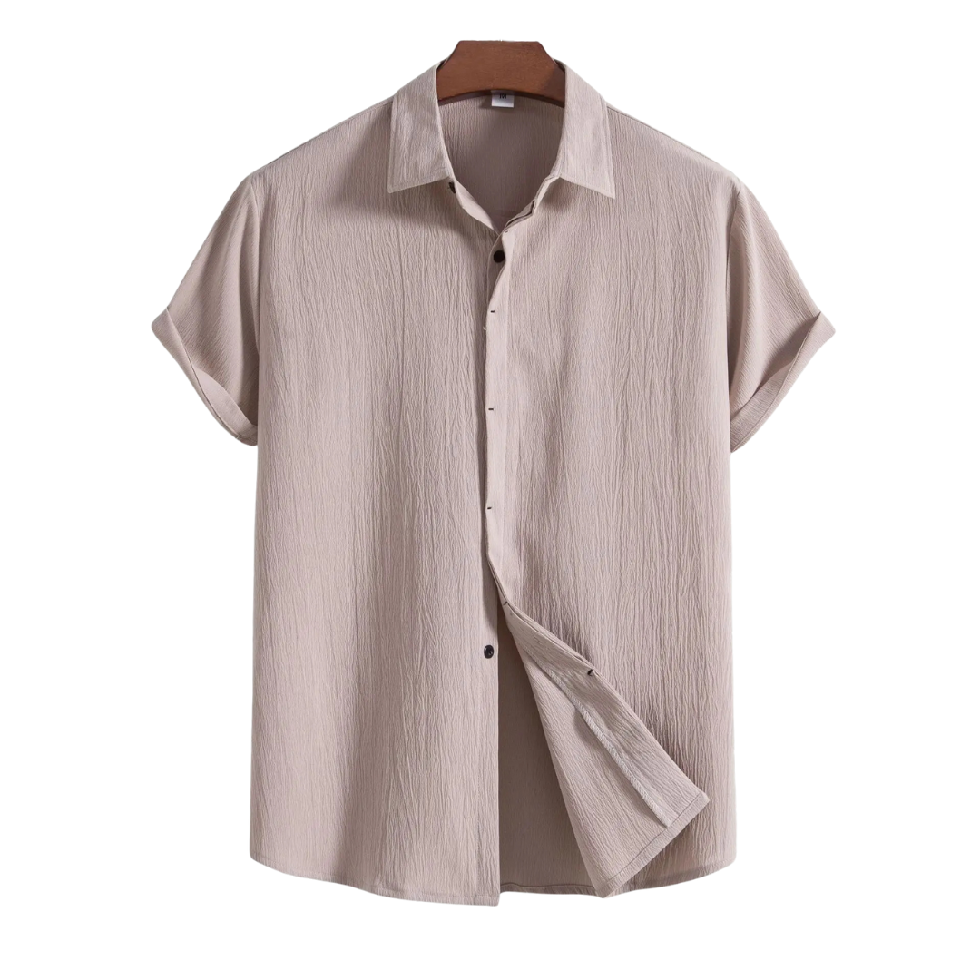 Caleb | Chemise d'été légère avec texture