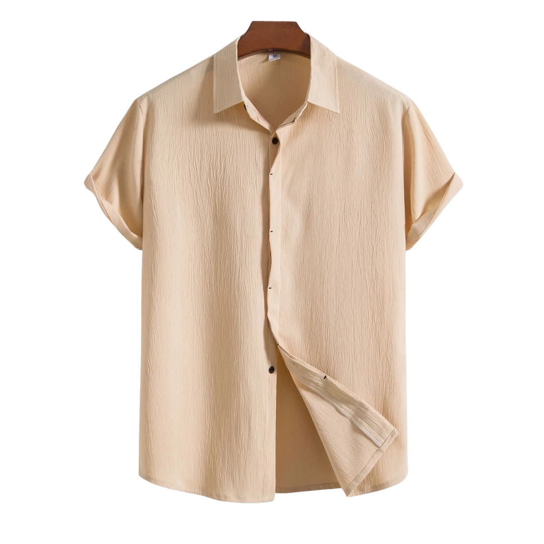Caleb | Chemise d'été légère avec texture