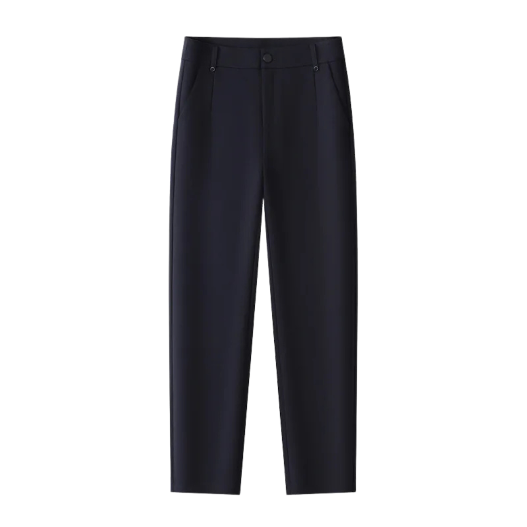 Élise | Pantalon large taille haute structuré