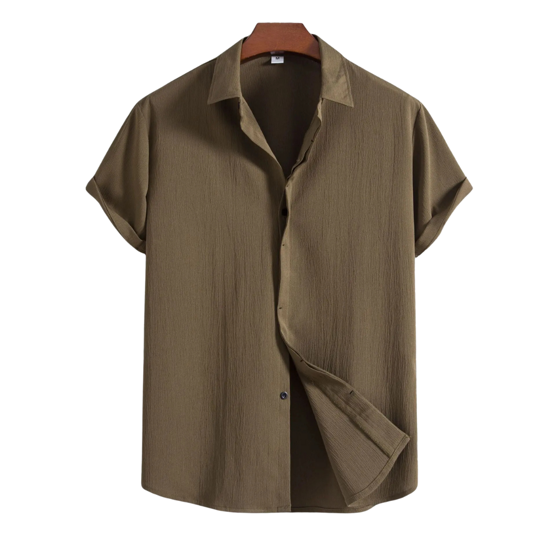 Caleb | Chemise d'été légère avec texture