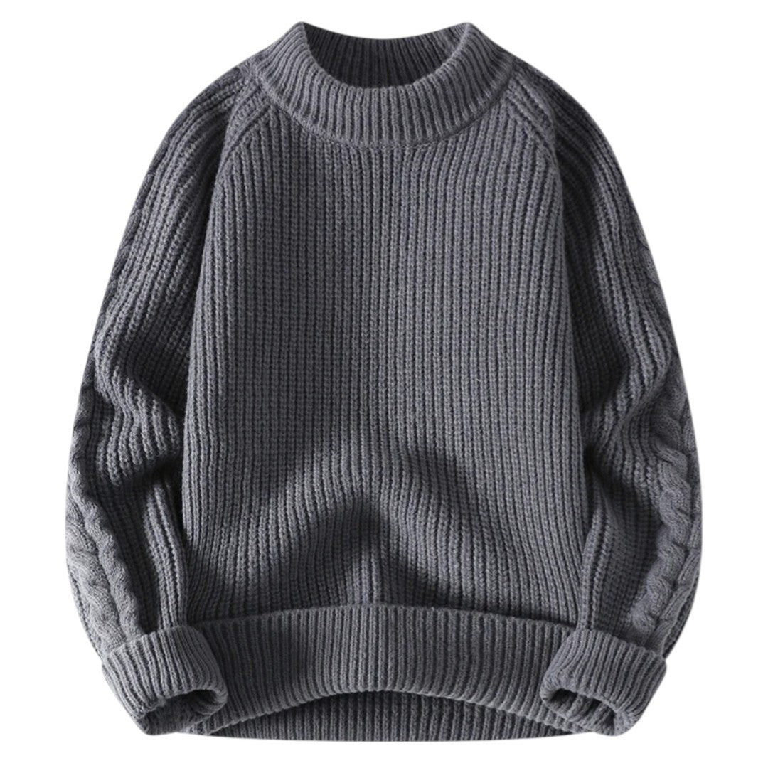 Ashton | Pull en coton classique avec motif intemporel et confort respirant