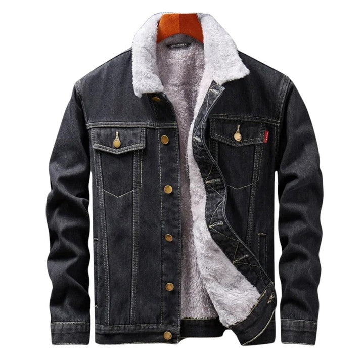 Marcus | Veste en jean doublée Sherpa pour un confort par temps froid