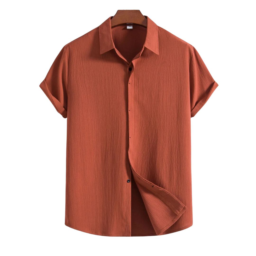 Caleb | Chemise d'été légère avec texture