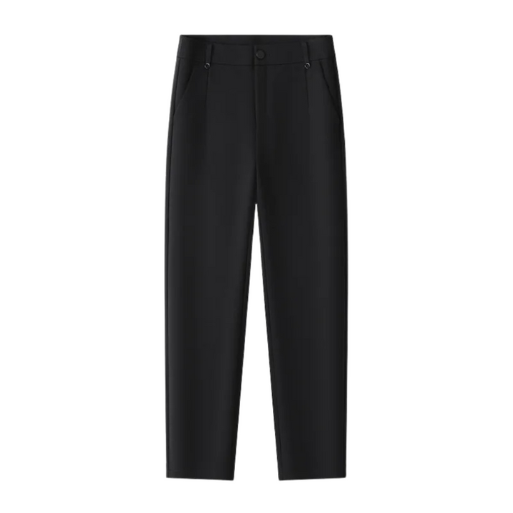 Élise | Pantalon large taille haute structuré