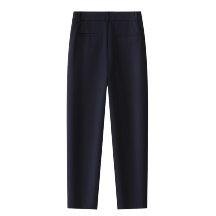Élise | Pantalon large taille haute structuré