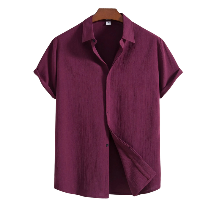Caleb | Chemise d'été légère avec texture