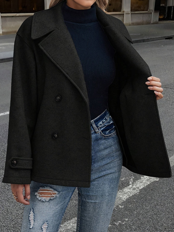 Emily™ | Stylish Double-Breasted Jacket with Button Details