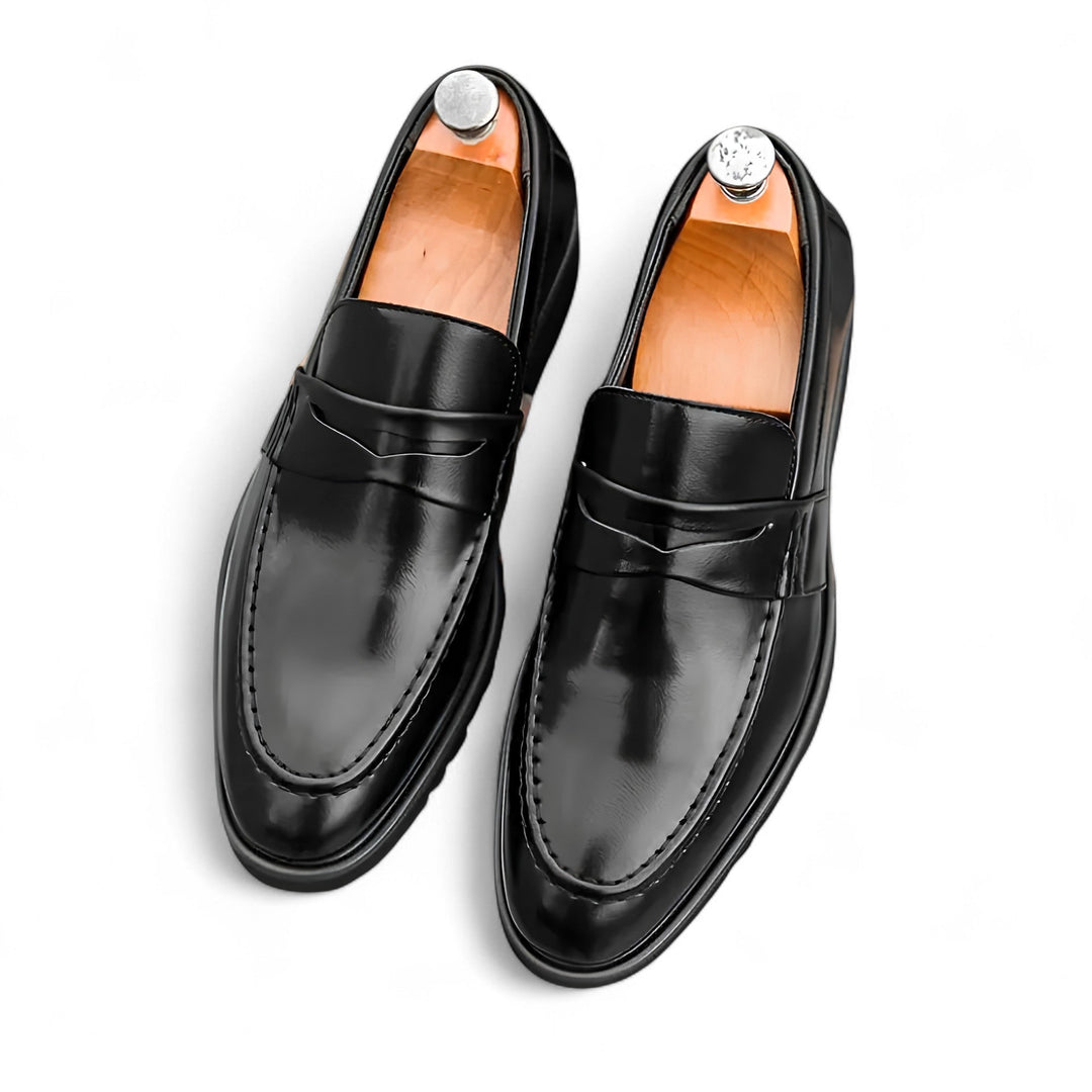 Hayden | mocassins en cuir poli Penny pour une élégance quotidienne