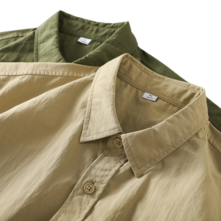 Marty | Chemise en coton légère à manches courtes