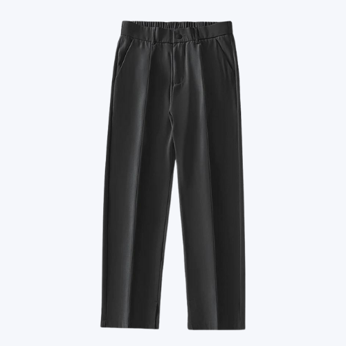 Mason | Ensemble polo en tricot côtelé avec pantalon fuselé