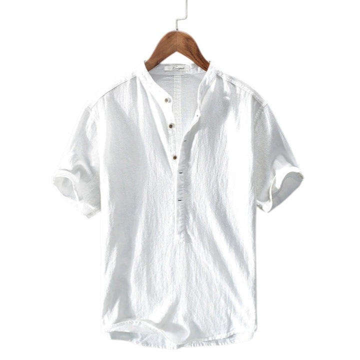 Cannes | Chemise en lin haut de gamme pour un luxe quotidien