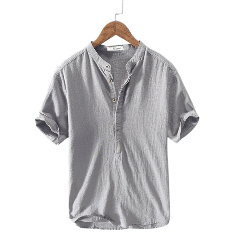 Cannes | Chemise en lin haut de gamme pour un luxe quotidien