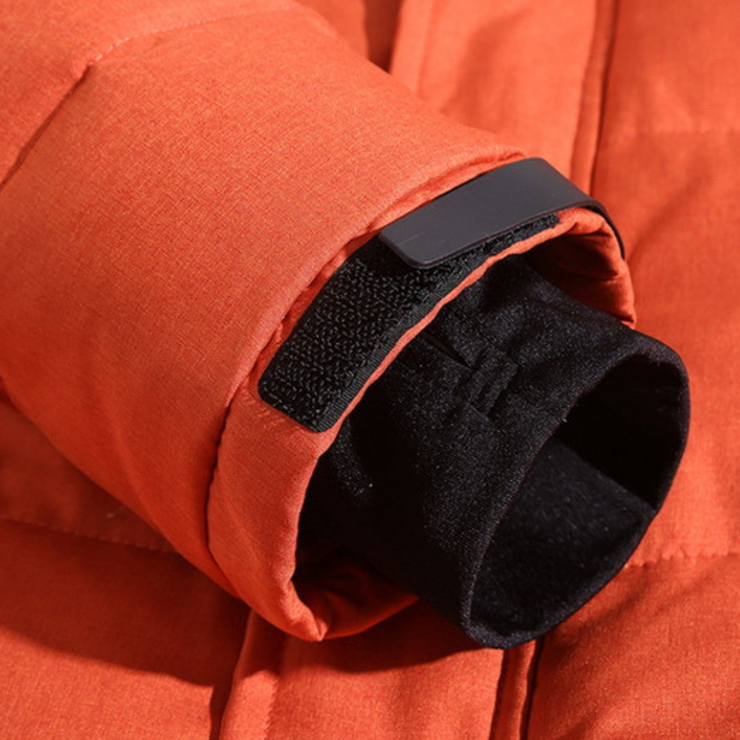Troy | Veste matelassée robuste avec capuche résistante aux intempéries