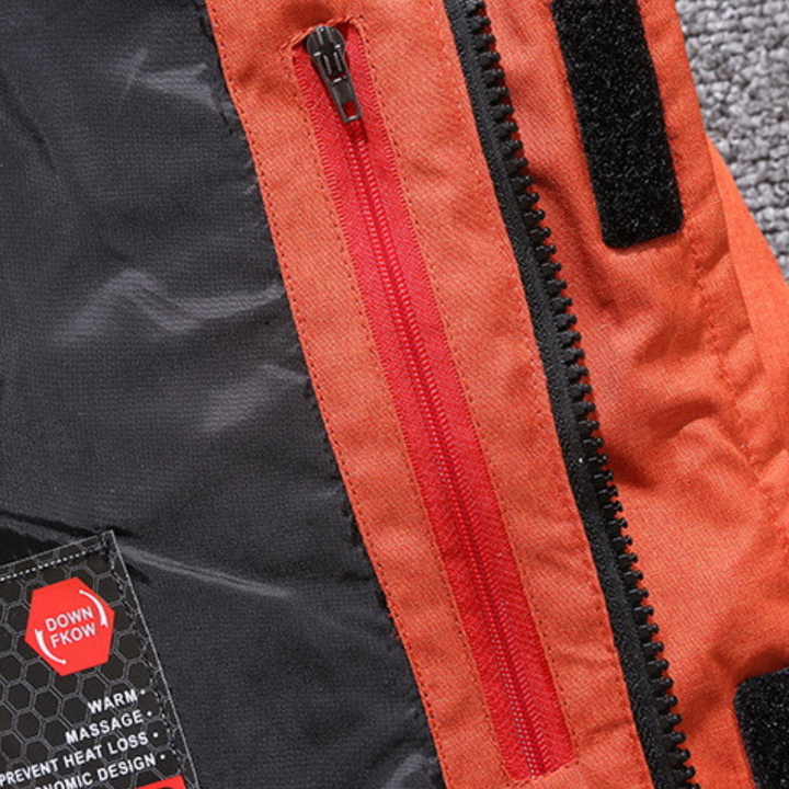 Troy | Veste matelassée robuste avec capuche résistante aux intempéries