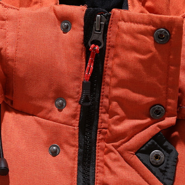 Troy | Veste matelassée robuste avec capuche résistante aux intempéries