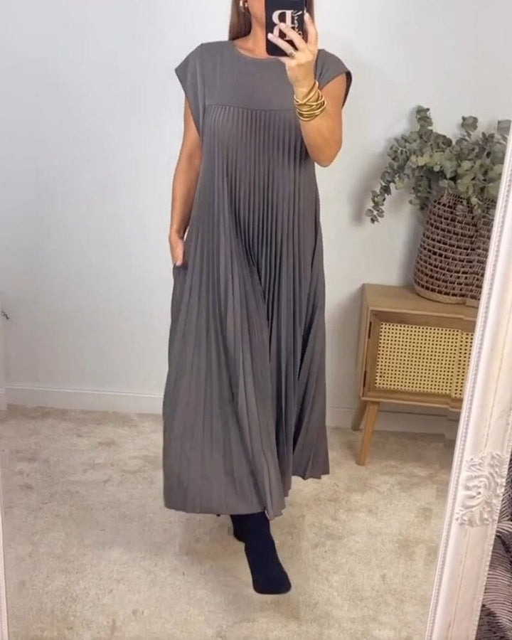 Lara Pleated Dress