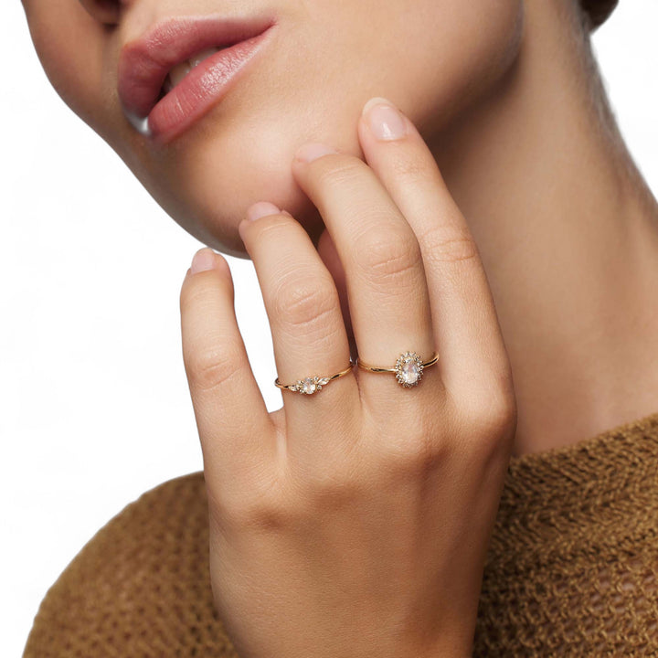 Bague Muse en Pierre de Lune