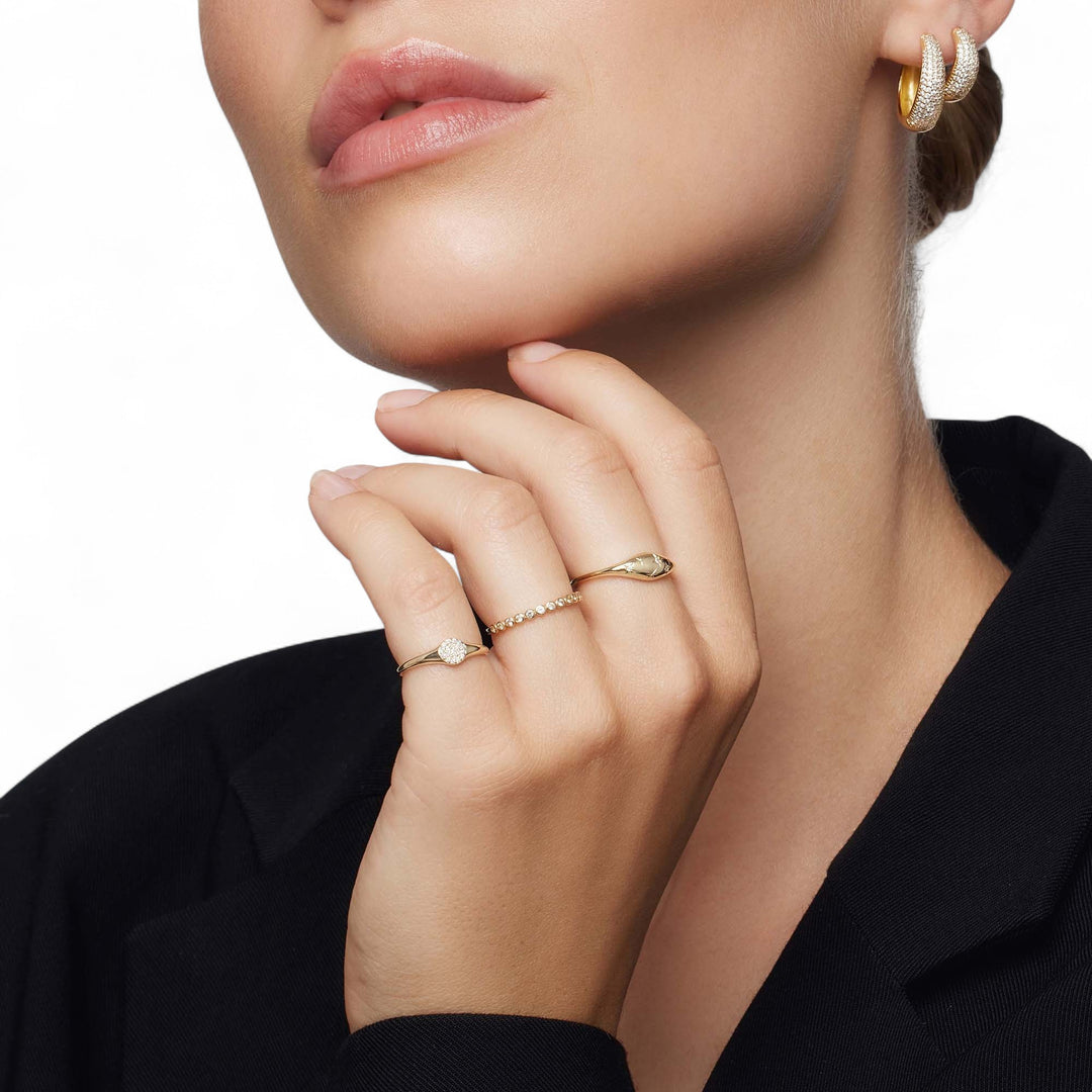 Bague Dôme en Diamant