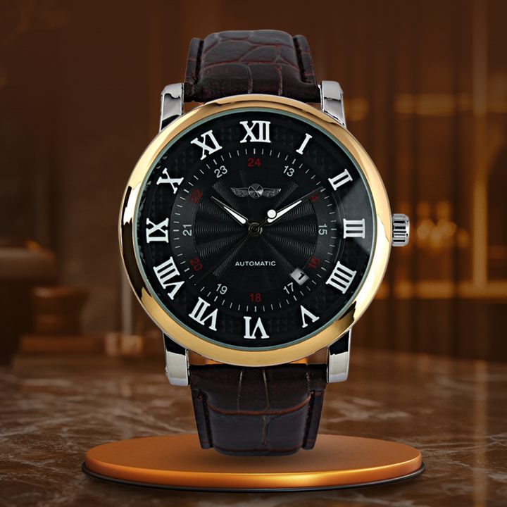 Van Baerle® - Montre Automatique de Luxe en Cuir