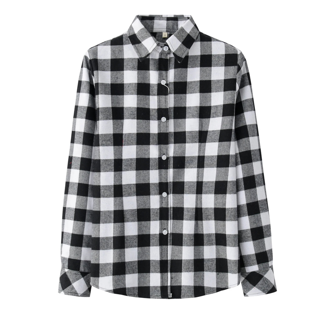Élodie | Chemise satinée oversize à col large
