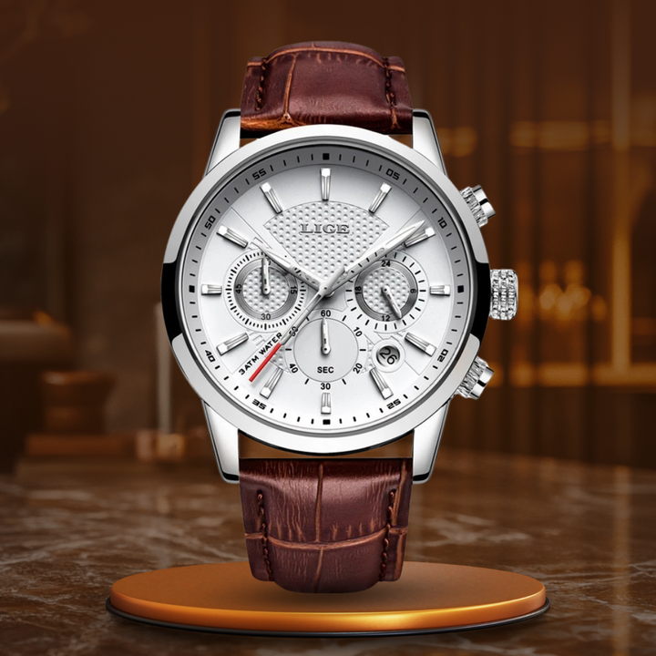 Van Baerle® - Montre militaire en cuir moderne