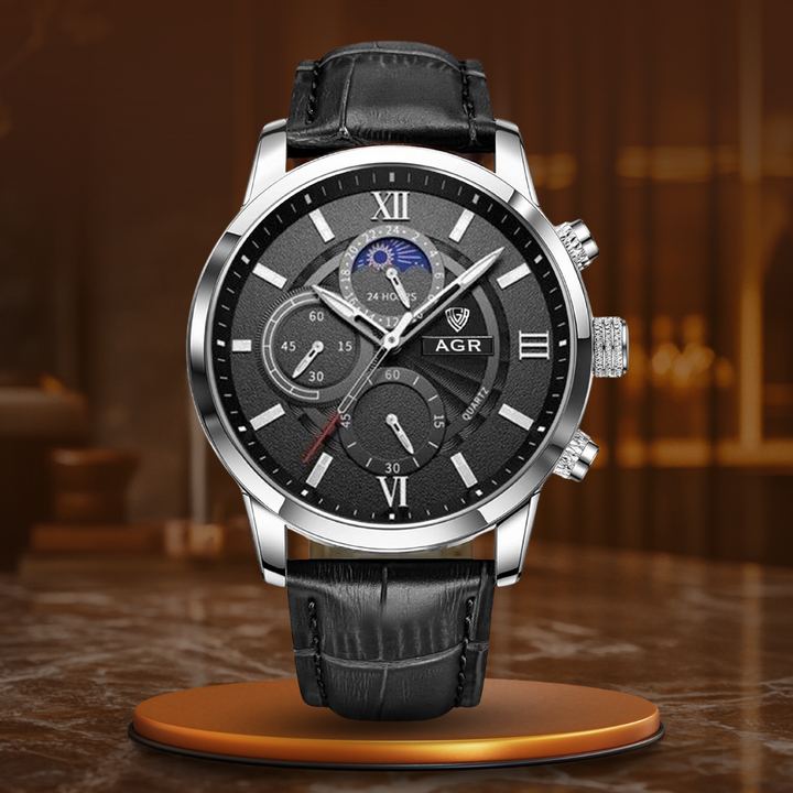 van Baerle® – Montre Quartz en Cuir Luxueuse
