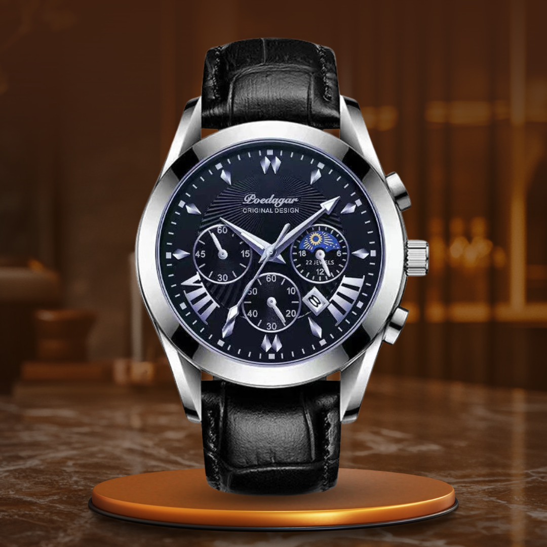 Van Baerle® – Montre à bracelet en cuir élégant