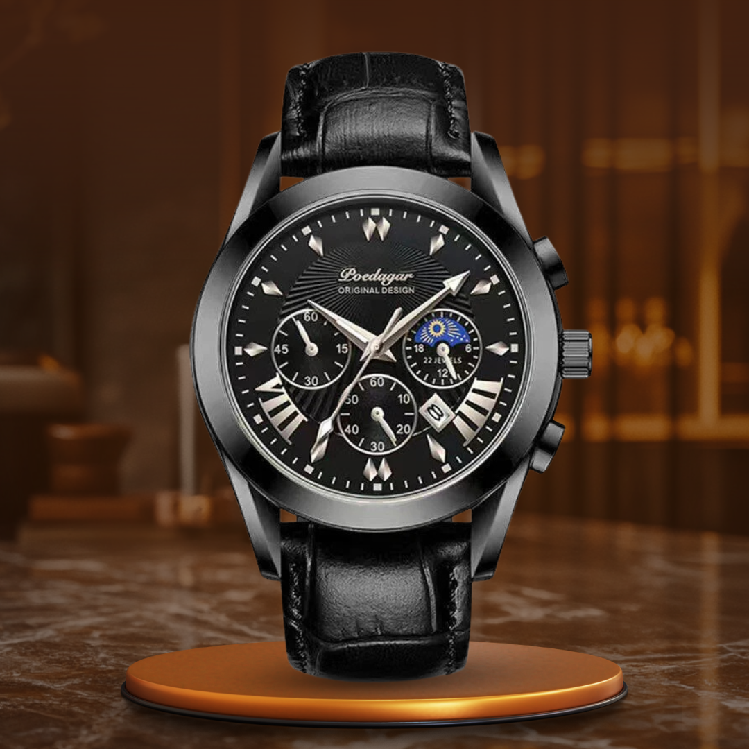 Van Baerle® – Montre à bracelet en cuir élégant