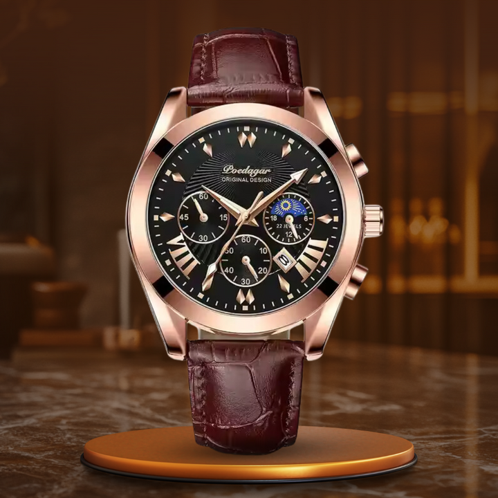 Van Baerle® – Montre à bracelet en cuir élégant