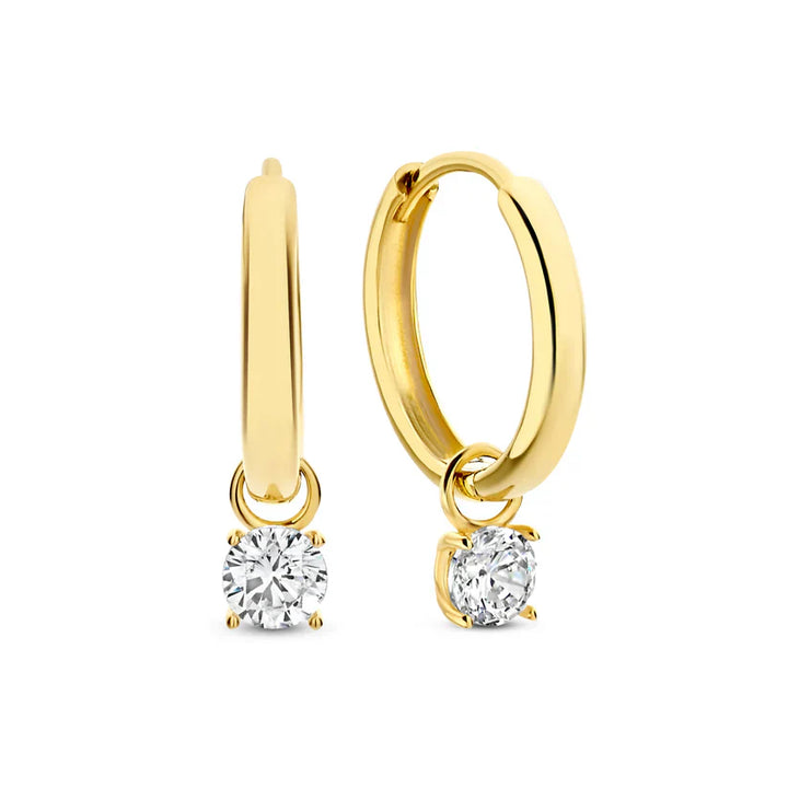 Boucles d'oreilles en pierre Larmes de Lune Set