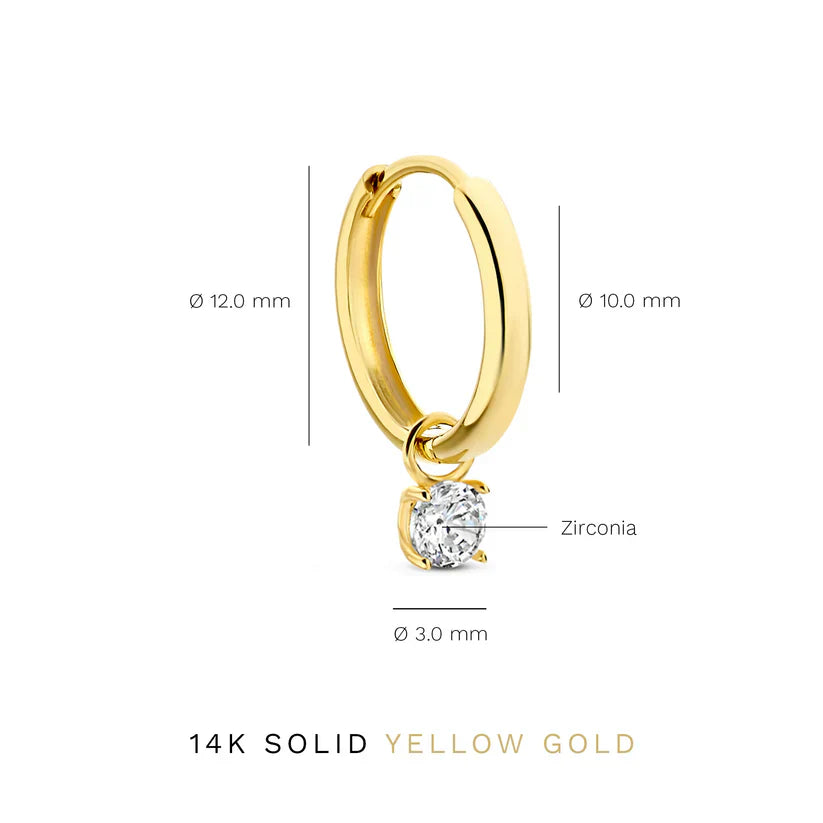 Boucles d'oreilles en pierre Larmes de Lune Set