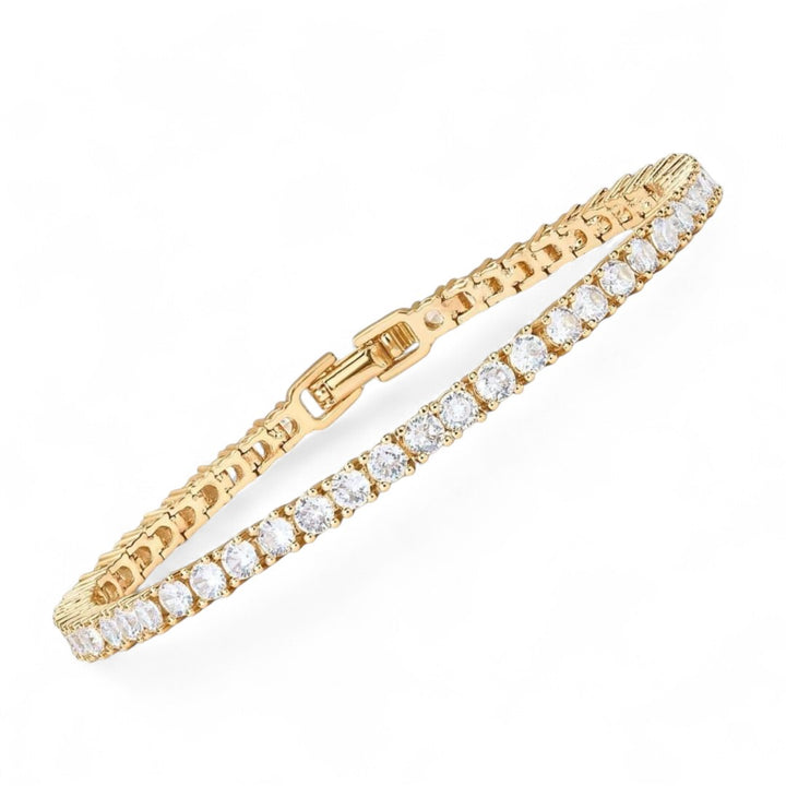 bracelet tennis en moissanite