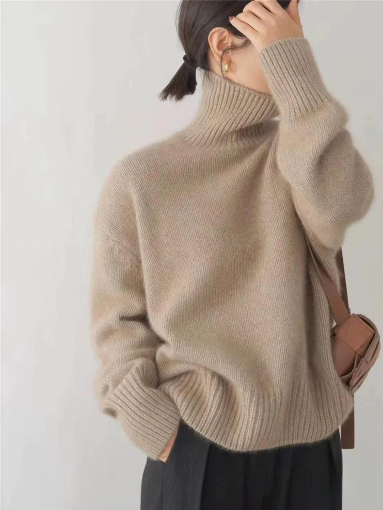 Mirrin Wool Turtleneck Sweater