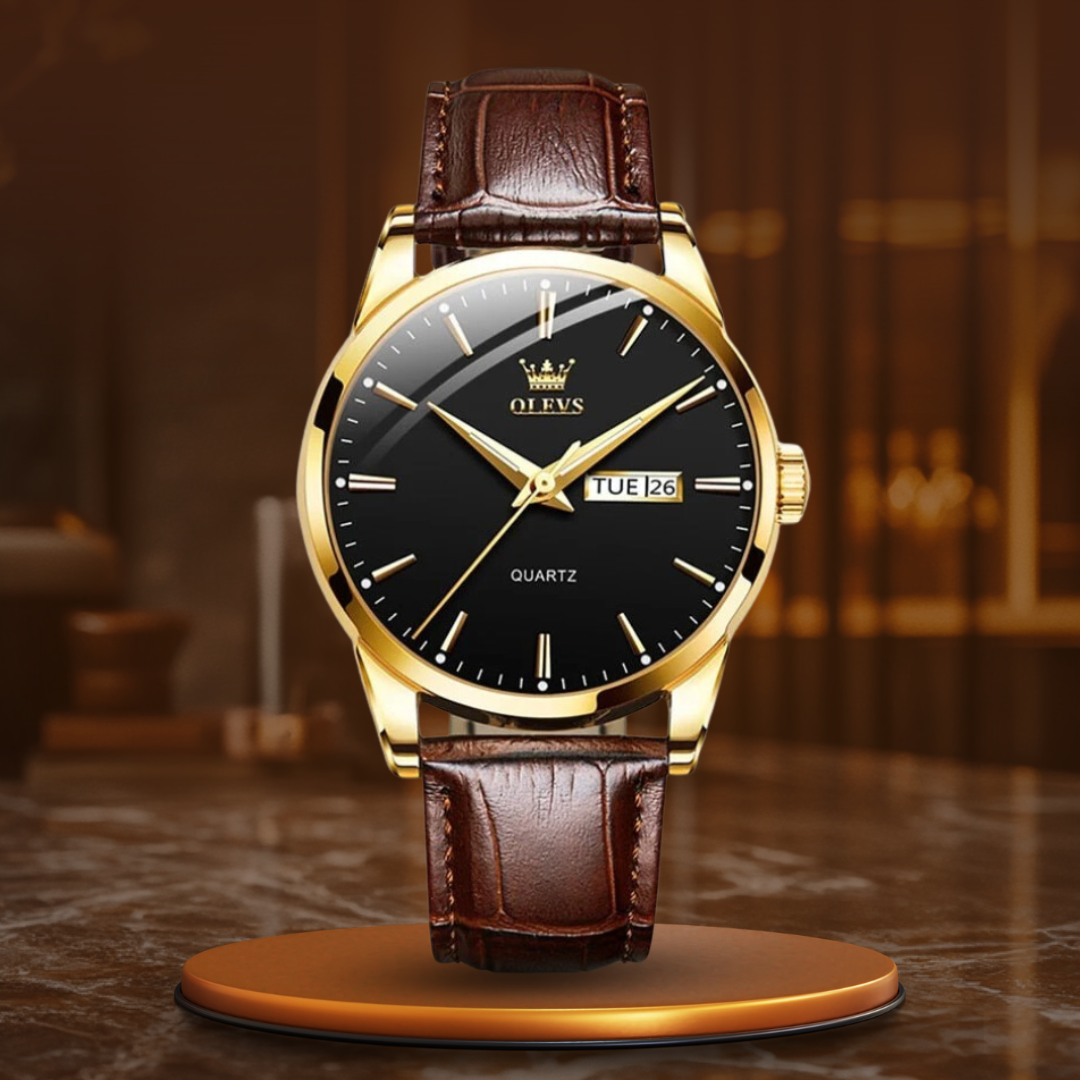 Van Baerle® - Montre en cuir de luxe pour affaires