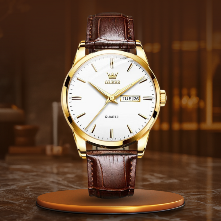 Van Baerle® - Montre en cuir de luxe pour affaires