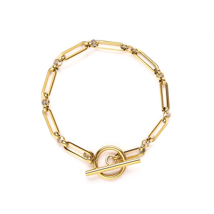 Bracelet à Barre T avec Lien