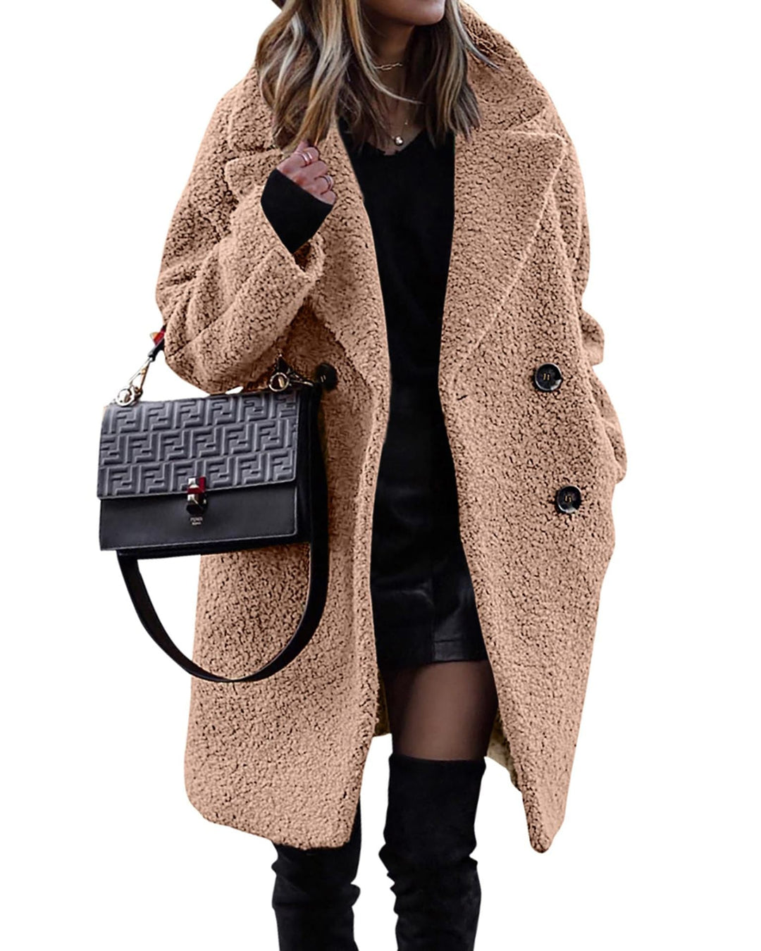Aria™ | Long Plush Coat