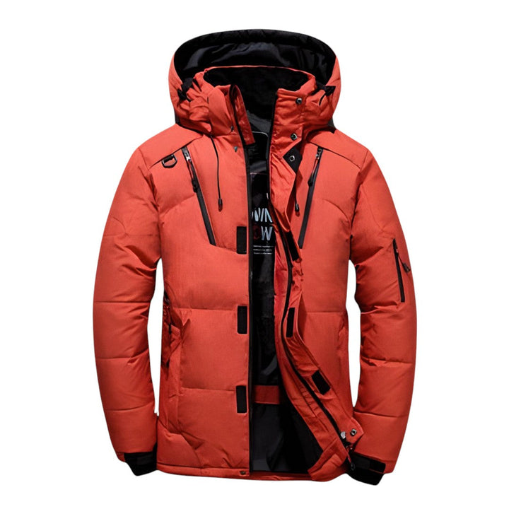 Troy | Veste matelassée robuste avec capuche résistante aux intempéries
