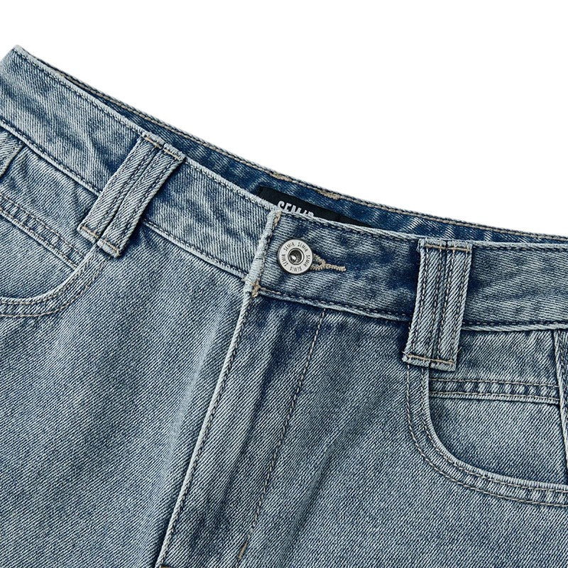 Eliza | Jean à jambe droite à taille haute