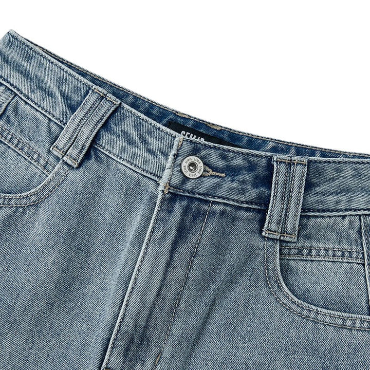Eliza | Jean à jambe droite à taille haute
