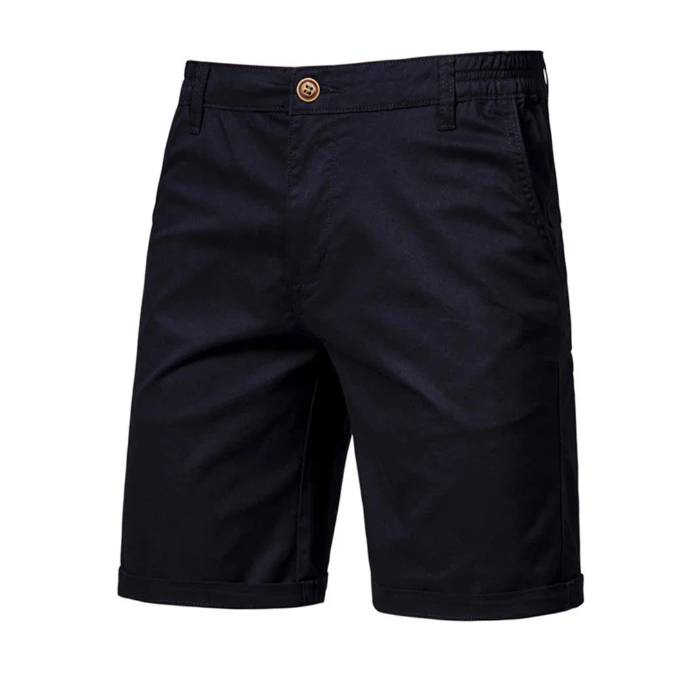 Troy | Short en Smart à Taille Élastique et Détail de Bouton