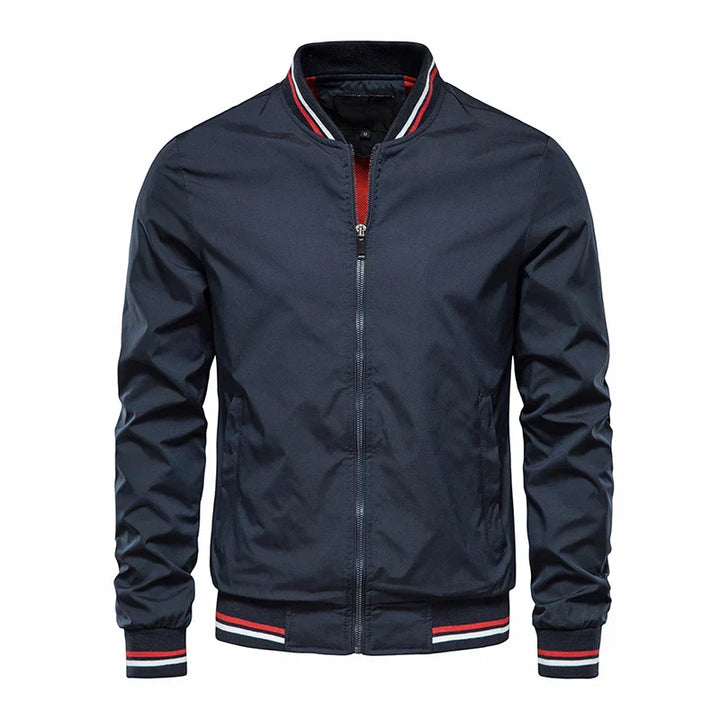 Shane | Veste légère à fermeture éclair avec bordure sportive