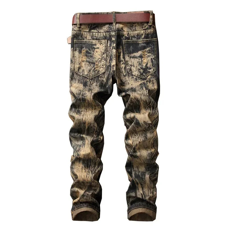 Logan | Jeans déchirés streetwear robuste