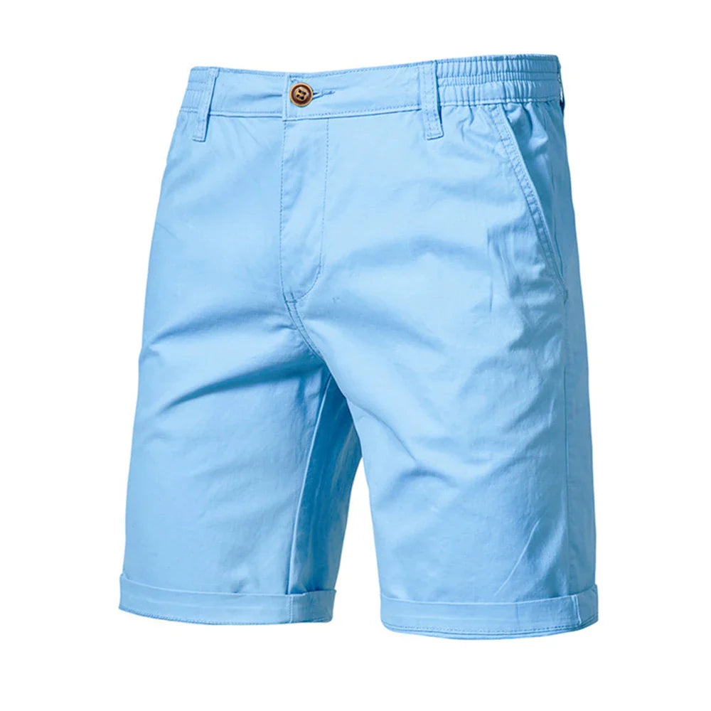 Troy | Short en Smart à Taille Élastique et Détail de Bouton