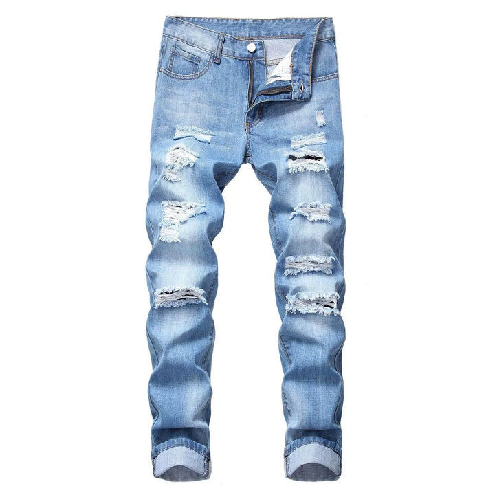 Mason | Jean en denim stretch usé