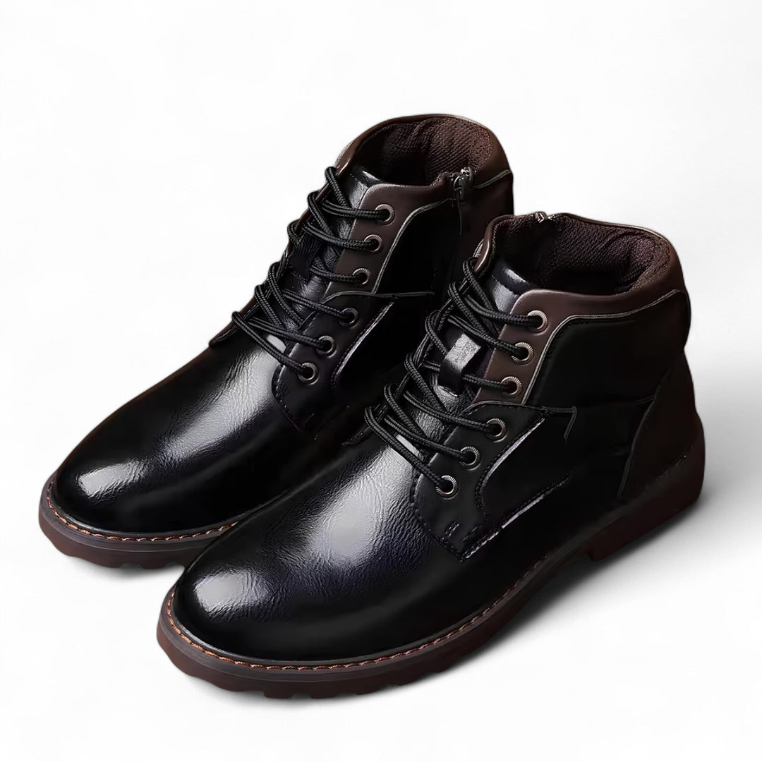Mitchell | Bottine à lacets robuste style urbain de luxe