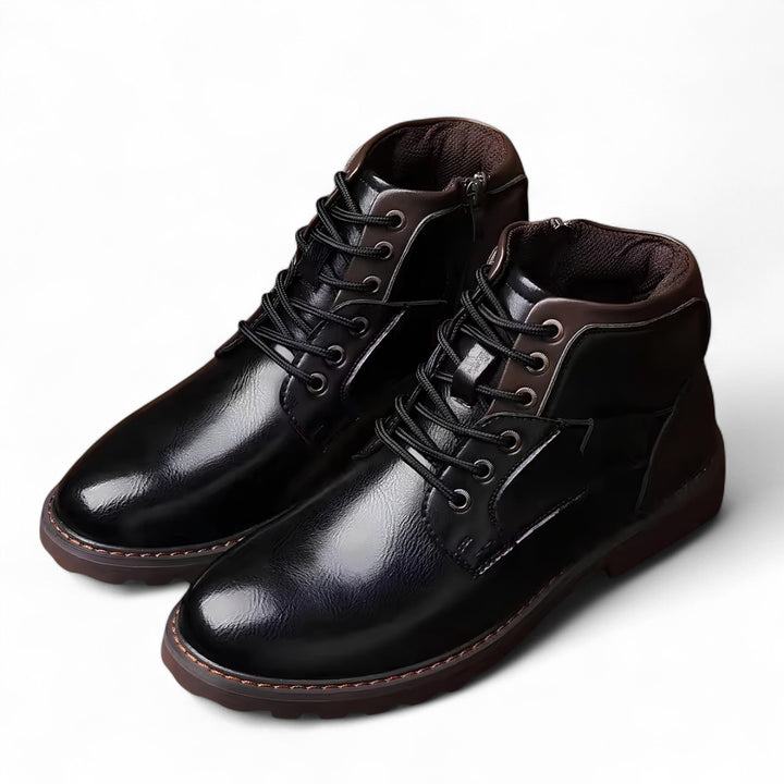 Mitchell | Bottine à lacets robuste style urbain de luxe