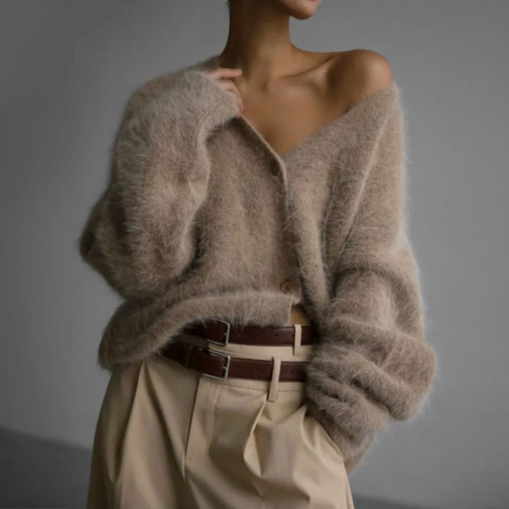 Eva™ | Comfortable Fur Cardigan